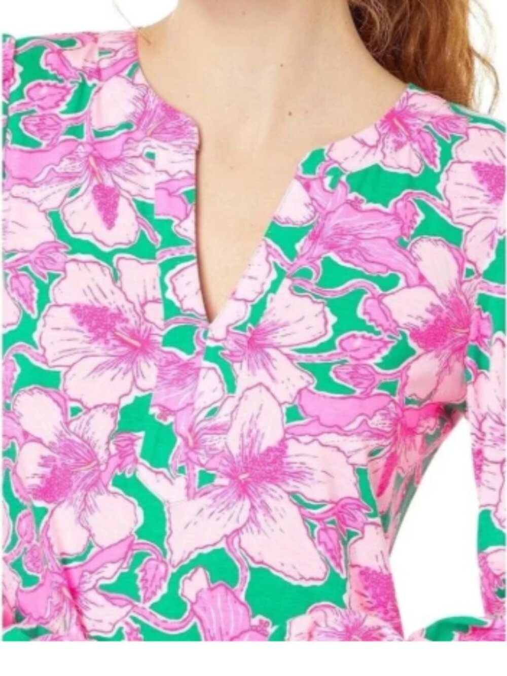 Lilly Pulitzer | Floral Print Flowy Mini Dress | Size Large